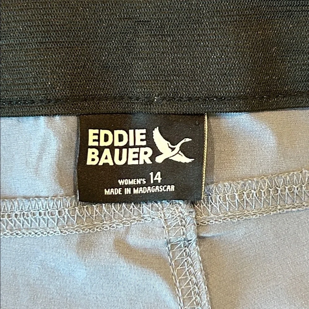 Eddie Bauer women's gray tech pants size 14